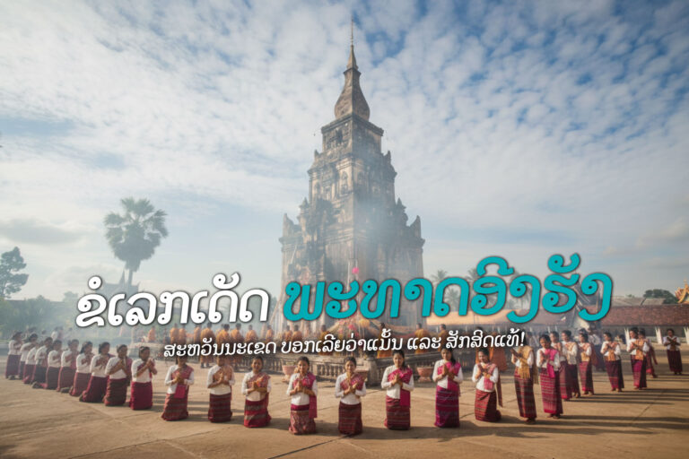 ໃຜຢາກເຮງຕ້ອງອ່ານ! ວິທີຂໍເລກເດັດຢູ່ “ພະທາດອີງຮັງ” ສັກສິດແທ້ ບອກຕໍ່ກັນມາແລ້ວ