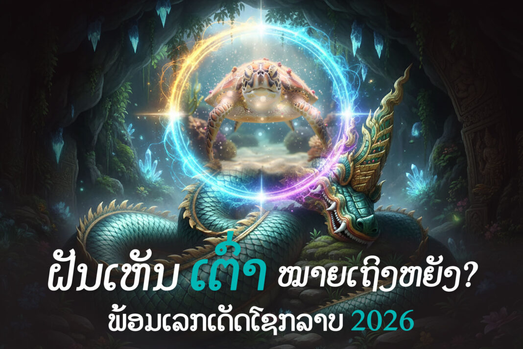 ຝັນເຫັນເຕົ່າ